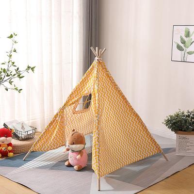 China Soft Toy Portable Play Tent For Toddlers , Teepee Tent With Ventilated Window for sale