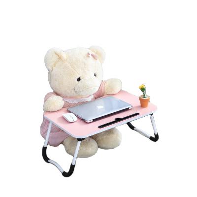 China Adjustable Portable Bed Tray Multifunctional Foldable Laptop Desk Breakfast Serving Table for sale