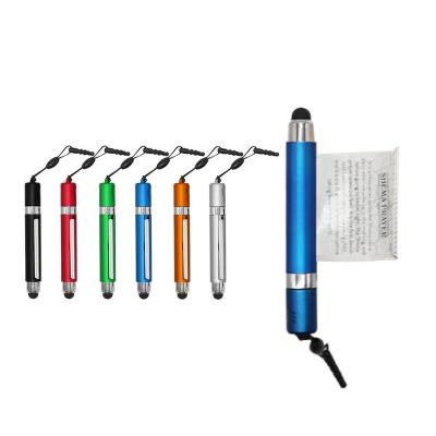 China Small Stylus Stylus Pen Pull Out Ballpoint Pen Stylus Banner Pen With Screen Touch for sale