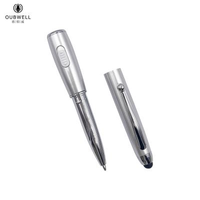 China Promotional pen 3 in 1 multifunctional ball pen with light stylus pen for android promotional pen led for sale