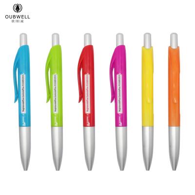 China Promotional Pen Message Pens With 6 Lines Window Pen Trackball Pen With Changing Messages for sale