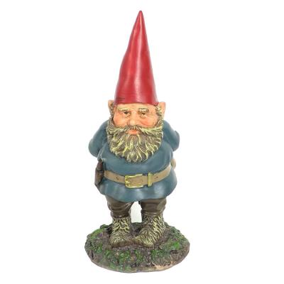 China Resin Wholesale Custom Design Handmade Resin Outdoor Decor Gnome Garden Statues# for sale