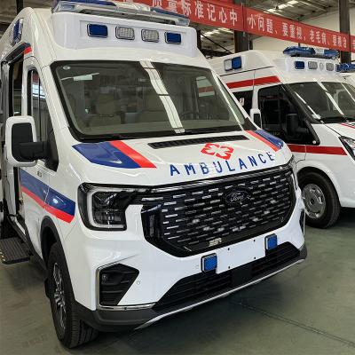 China Ambulância com equipamento avançado de suporte vital para cuidados médicos de emergência e transferência de pacientes críticos de cuidados intensivos à venda