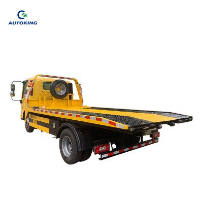 China Foton 6 ton sleeptruck wrecker carrosserie afmetingen 5995X2300X2300mm weghulp aanhangwagen Te koop