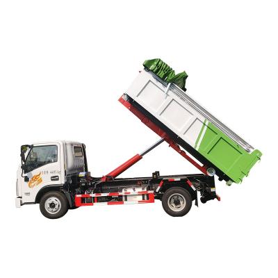 China 5 Tons Waste Collection Vehicle Grappler Arm Rubbish Trucks 4*2 Recycling Garbage Trucks for Restaurant Waste Management zu verkaufen