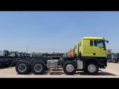 Rear Camera 360° 520 HP Tianlong Dump Truck For Heavy Transport In Dongfeng Logistics