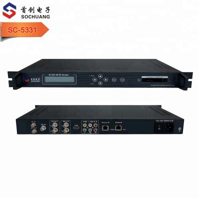 China DVB Headend SC-5331 Digital TV Receiver IP To Analog Converter TV Digital Converter To Analog for sale