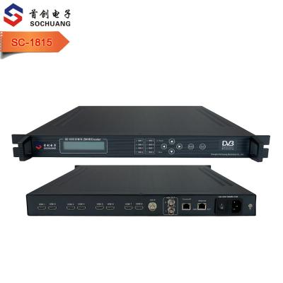 China Headend SC-1815 DVB 8 Channels Digital TV Headend Full HD Equipment CATV Encoder For Streaming Server for sale