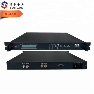 China SC-4116 digital headend dvb-t2 modulator 1RU for sale