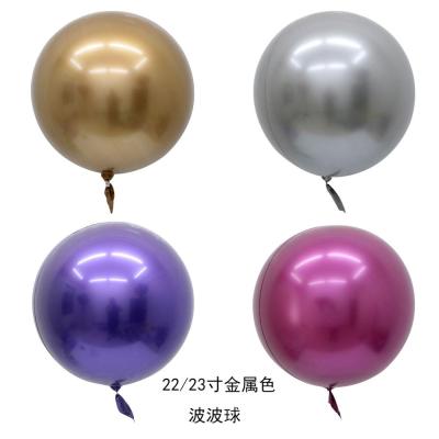 China Party Decoration 22 Inch 32inch Metal Bubble Balloon Wedding, Birthday, Graduation Party Decoration Balloon for sale