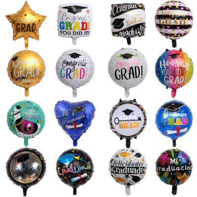 China New Graduation Party Decoration Foil Balloon Party Decoration Foil Balloon For Events for sale