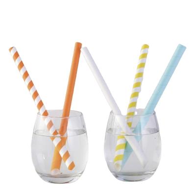 China Finest Length Recyclable High Quality Biodegradable Colorful Paper Straws Price 6-12mm Eco Friendly Straws for sale