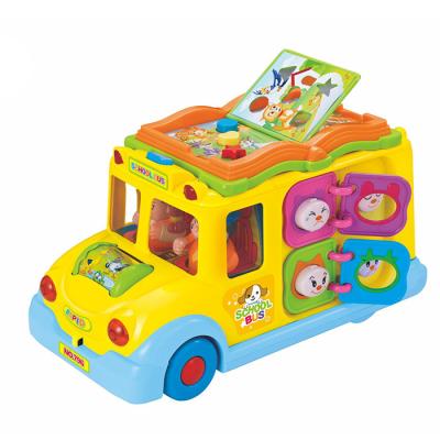 China Baby Toy Campus Play Bus for sale