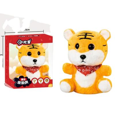 China Tiger Plush Electric Dancing Darling Toys for sale