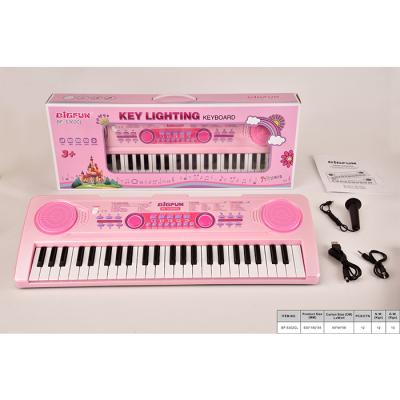 China Gel Ball Gren Ade Girls Lace 49 Key Electronic Music Toy Piano for sale