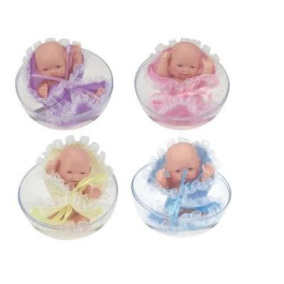 China Capsule Egg Toy Mini Baby Model Dolls For Kids for sale