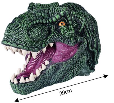 China PVC Funny Dinosaur Toy Realistic Main Hand Puppet For Kids for sale