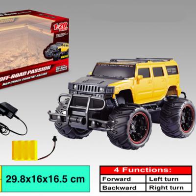 China 1:20 360-degree Flip New Fantacy 1:20 Big Wheel Remote Control Four-Way Car 27MHz for sale