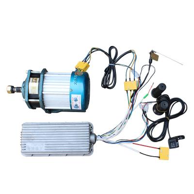 China 1kw 60v motor waterproof permanent magnet with controller set for sale