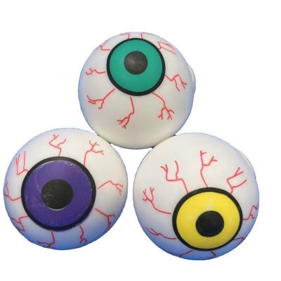 China 2022 Squeeze Material Adorable Squishy Ball Eyeball Decompression Plant Soft Moving Person Toys for sale