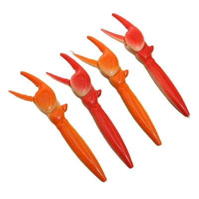 China New Style Kids Gift Pens Popular Toys Cartoon Crab Claw Cute Tip Toy Gift Pen for sale