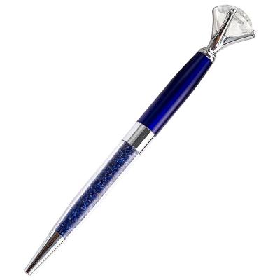 China Diamond Crystal Popular Pen Unique Metal Bling Gift Ballpoint Pens for sale