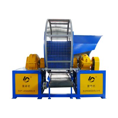 China Tire Rubbers Recycling Industry Double Shaft Shredder Machine Function Shredder Machine Cabbage Shredding Machine for sale