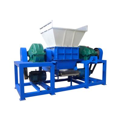 China Tire Rubbers Recycling Industry Twin Shaft Shredder Shaft Shredder Double Function Shredder Machine for sale