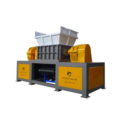 China Tire Rubbers Recycling Industry Electric Motor Shredder Two Shaft Shredder Function Shredder Machine for sale