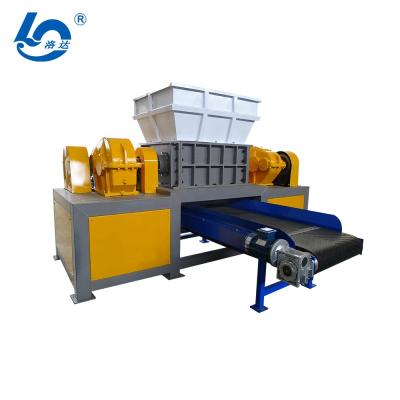 China Tire Rubbers Recycling Industry Tire Shredder Machine Competitive Price Tire Shredder Machine Rubber Tire Shredder for sale