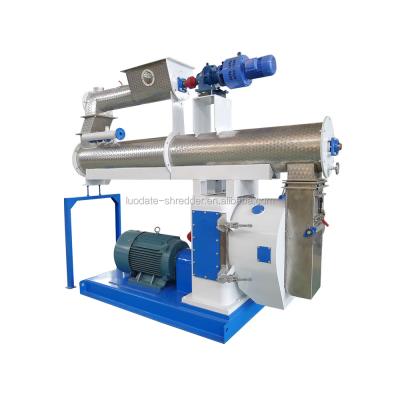 China High efficiency low cost factory 1-12mm chicken livestock fish feed pellet extruder agricultural pellet making processing machine for sale