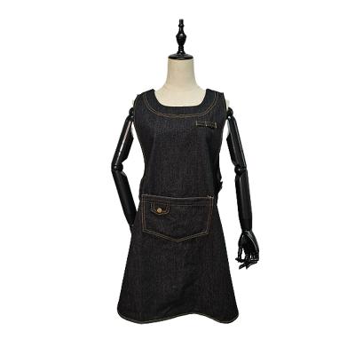 China Fashionable Make Hot Selling Adjustable Strap Hairdresser Apron Hairdresser Kitchen Chefs Apron for sale