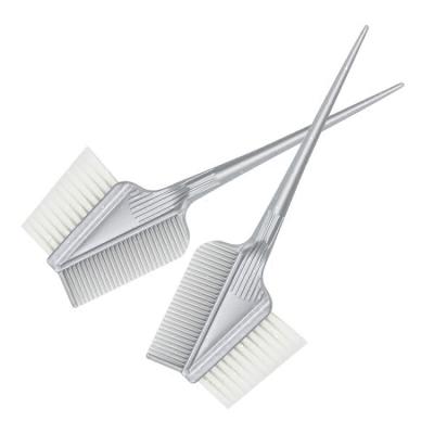 China Plastic+Professional Hairdressing Hair Spa Fiber Wool Salon Brushes Edge Tint Brush Hair Dye Dyeing Comb for sale