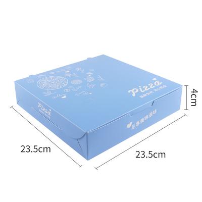 China China Cheap Recycle Corrugated Paper Pizza Box Wholesale Recyclable Paperboards Pizza Paper Packaging Box for sale