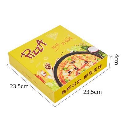 China Recyclable pizza box 8 12 14 16 inch 15 inch custom corrugated pizza box for sale