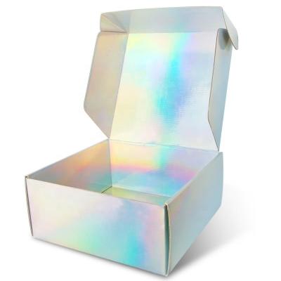 China Laser Recyclable Paper Cosmetic Box Foldable Corrugated Cardboard Gift Airplane Box Cardboard Boxes for sale