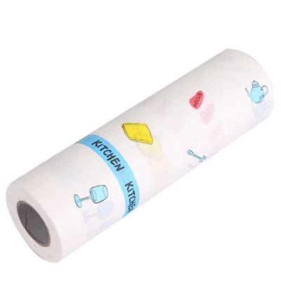 China Wholesale Eco-Friendly 3 Ply Printed Reusable Kitchen Towels Paper Kitchen Towel for sale