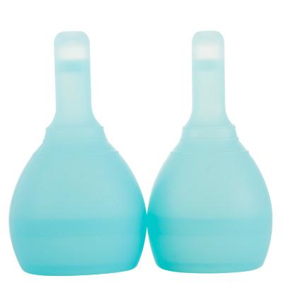 China Most Comfortable Reusable Women Healthy Menstrual Easy Soft Period Removal Cup Menstrual Cup With Valve for sale