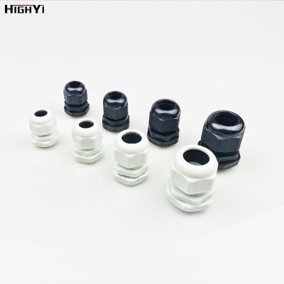 China Cable Protection IP68 M PG Types Cable Joint Waterproof Quick - Fit Cable Gland Nylon Plastic Connector With Seal for sale