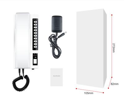 China Long Range Two Way Audio Wireless Handset Intercom 2.4G Audio Door Phone for sale