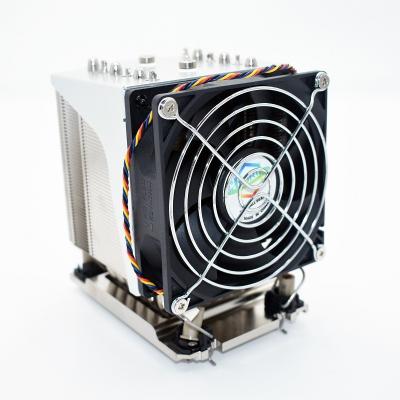 China Computer Case Best Quietly Cooling Lga 4189 4U Active Cpu Cooler Heatsink For Xeon Workstations And Servers for sale