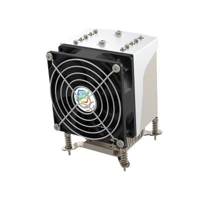 China Computer Case Best Amd socket am4 4u Active cpu cooler with 5 copper pipes for sale