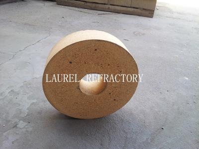 China Round Fire Clay Brick with Good Thermal Shock Resistance for Pizza Oven for sale