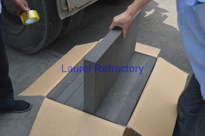 China Insulating Refractory Cellular Rubber Foam Glass Insulation With Low Density for sale