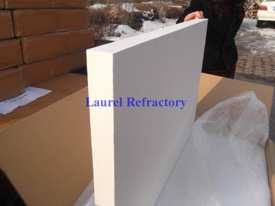 China Heat Resistant Thermal Insulation Ceramic Fiber Board Pannel Refractory Lining In Blast Furnaces for sale