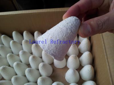 China Hihgh Temperature Insulation Small Furnaces Ceramic Fiber Refractory Vacuum Formed Shapes , Foundry Riser Sleeves for sale