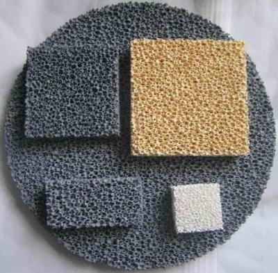 China Refractory Reduce Production Cost Ceramic Foam Filter Improve Casting Mechanical Properties for sale