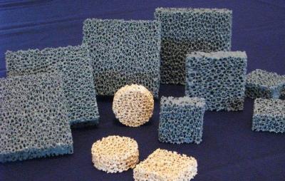 China Efficient Silicon Carbide Alumina Ceramic Foam Filter For Metal / Casting for sale