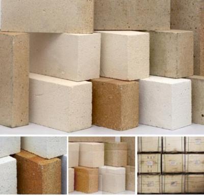 China High Strength Fire Clay Bricks Refractory Insulation Low Thermal Conductivity for Kiln for sale