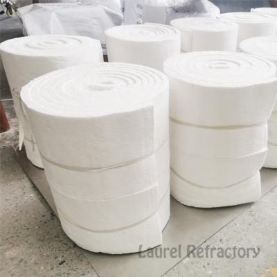 China Refractory Ceramic Non Combustible Fireproof Fiber Blanket Insulation Blanket Fiber Blanket for sale